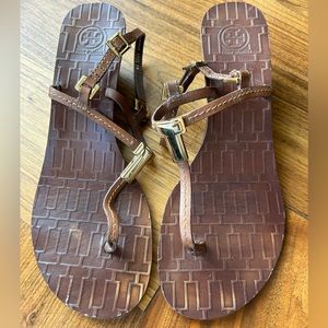 Tory Burch size 9 sandals. Cute for summer!